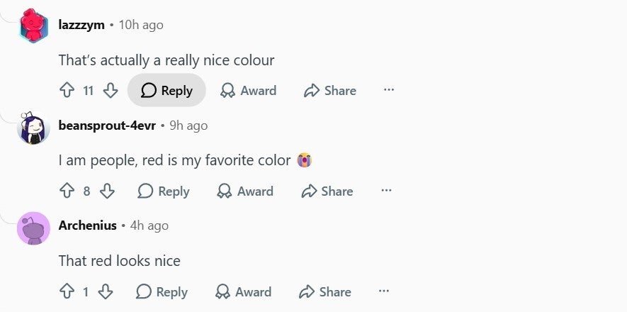 Users liking the iPhone Ultra in red shade.