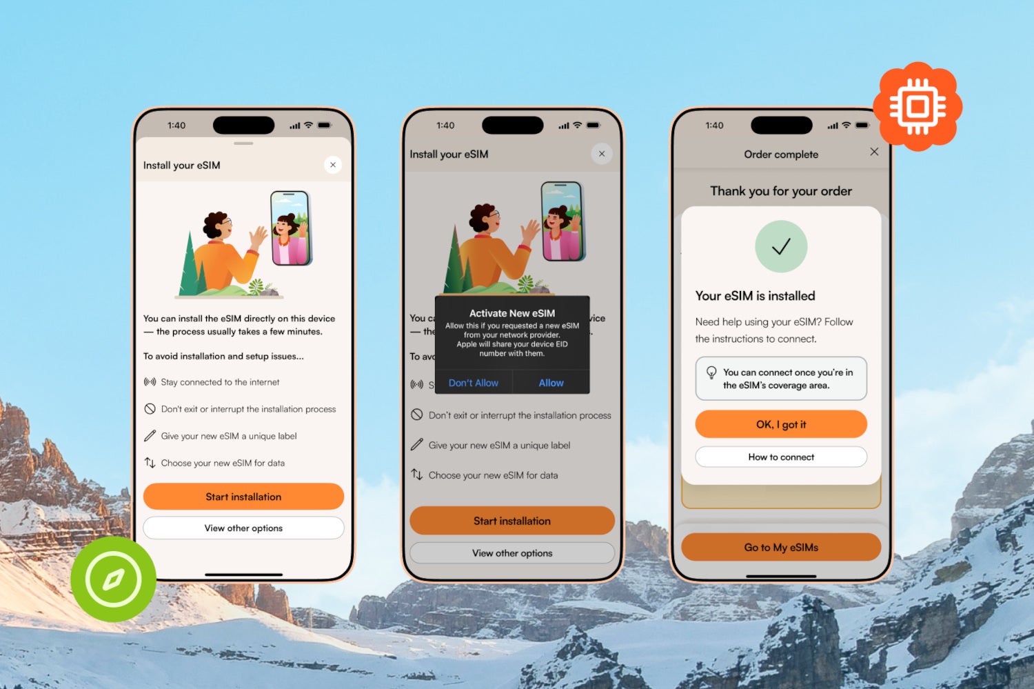 One-tap solution | Image by Airalo - Stay connected while traveling in 2026: quick, easy, and simple with Airalo data eSIM