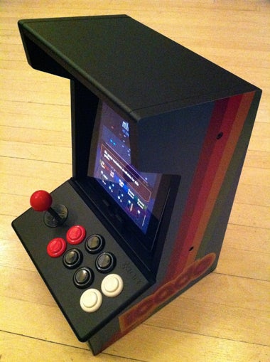 Atari Arcade Duo Powered is an iPad controller from Atari, doubles as a time machine