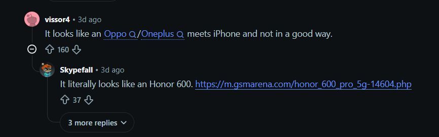Reddit users are not impressed by the new Galaxy S27 Ultra design. | Image by Reddit - Another Galaxy S27 Ultra design change leak, and this time, it's good news