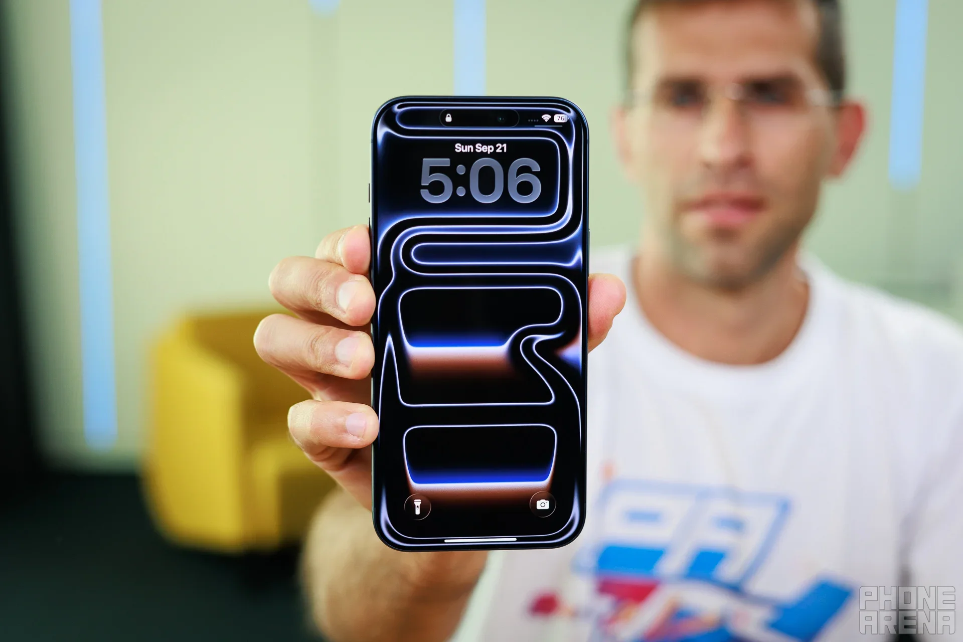 The iPhone 17 Pro Max supports 45W wired charging on paper. | Image by PhoneArena - Here's why your iPhone charges slower than a budget Xiaomi