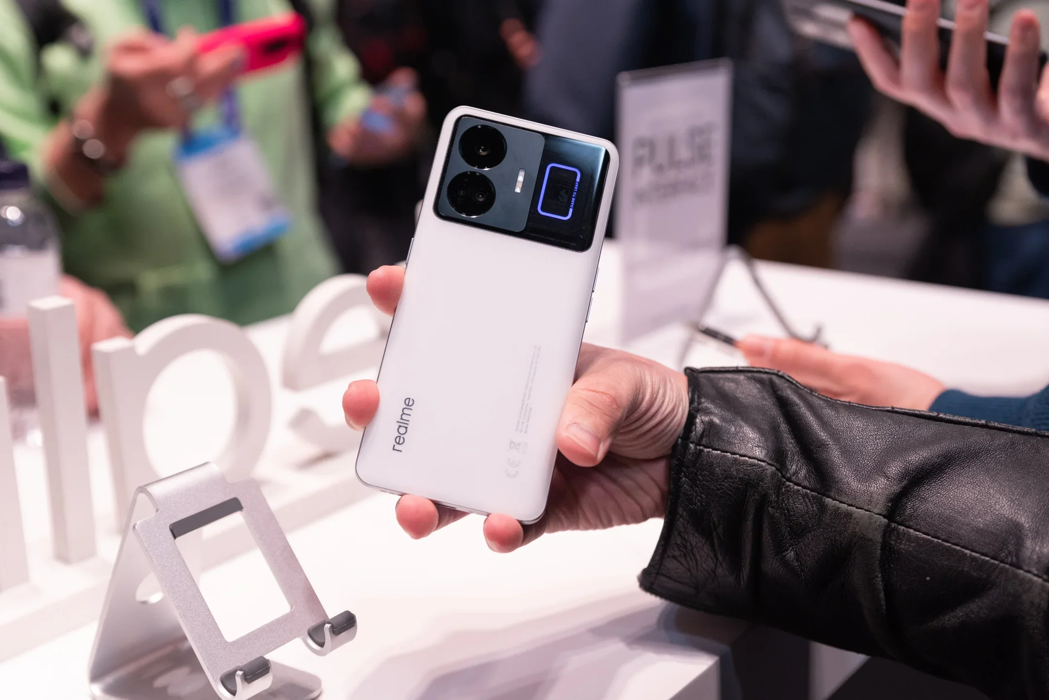 The Realme GT3 supports 240W wired charging and charges in less than 10 minutes. | Image by PhoneArena - Here's why your iPhone charges slower than a budget Xiaomi