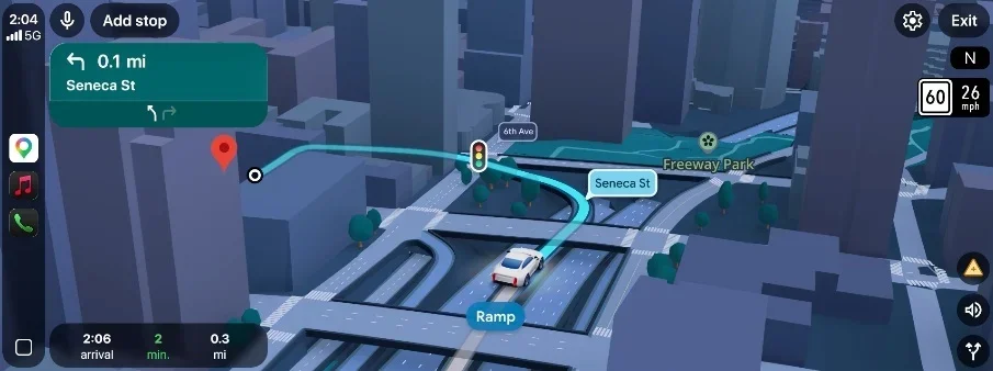 Immersive Navigation keeps the driver focused. | Image by Google - This brand-new Pixel 11 bug got me wondering what's Google even thinking