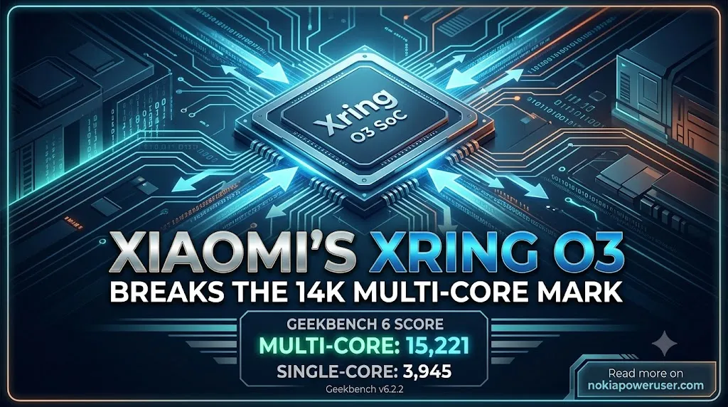 Xiaomi's Xring O3 in a nutshell. | Image by Xiaomi - Galaxy S27 Ultra could lose to a new Chinese custom-made, record-breaking chip