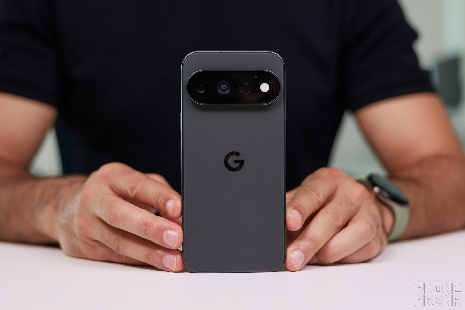 Image by PhoneArena - I used the compact Pixel 11 Pro: its new matte black color is stunning