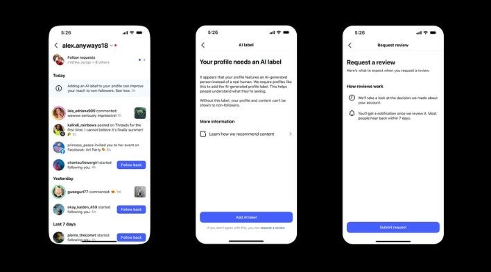 Instagram revises its AI content labels.