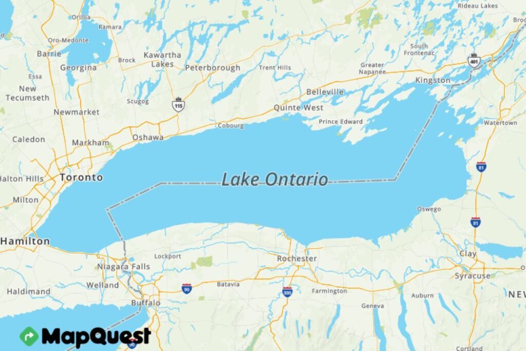 MapQuest refused the change, and it's hitting big numbers now. | Image by MapQuest - The first thing Apple&rsquo;s new CEO did was rename a Canadian lake