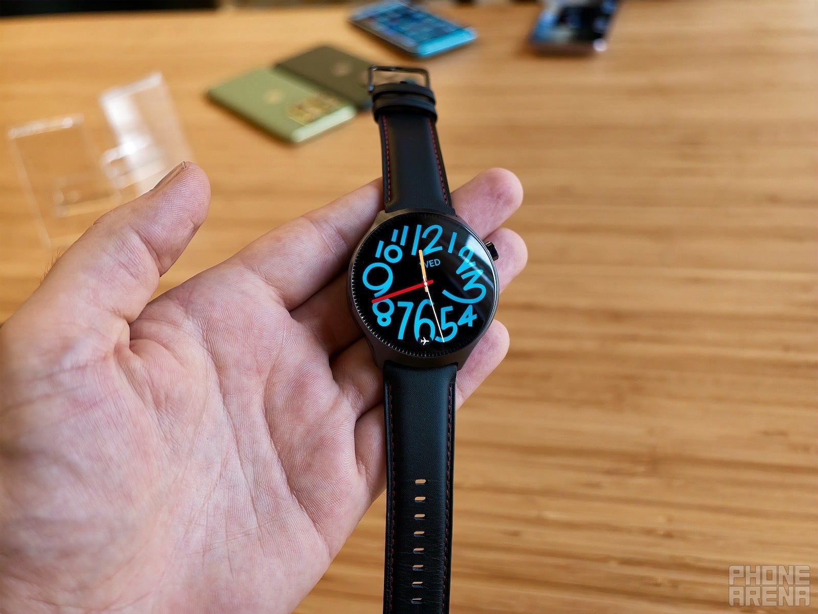 Big, pretty display | Image by PhoneArena - Moto Watch Ultra hands-on: yup, I want one