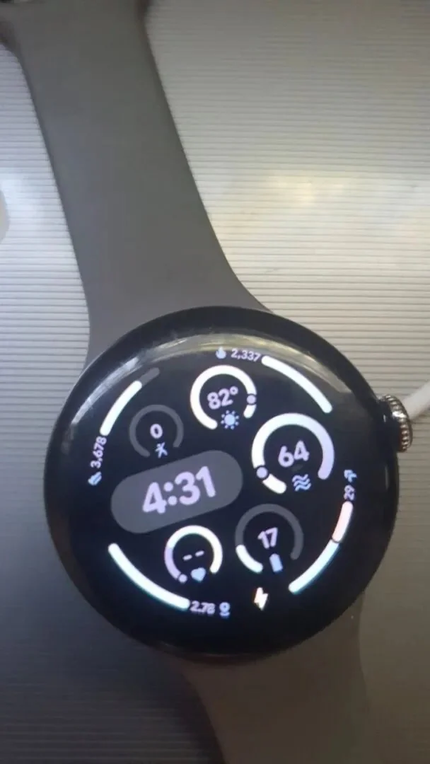 The new features inside the Pixel Weather app and on the screen of the Pixel Watch.