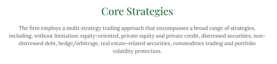 Elliott Management's core values as listed on its website.