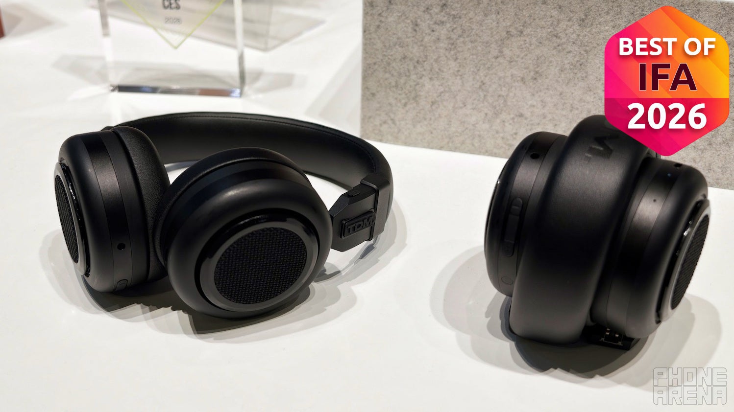 Headphones and a stereo Bluetooth speaker, one product | Image by PhoneArena - Best of IFA 2026: the products that made me pause and explore