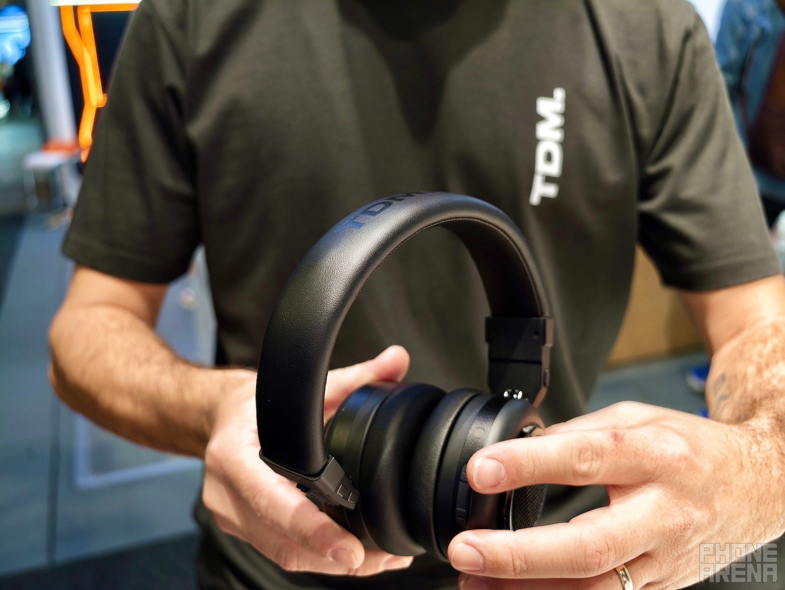 Slap the cans together, twist the band | Image by PhoneArena - Best of IFA 2026: the products that made me pause and explore