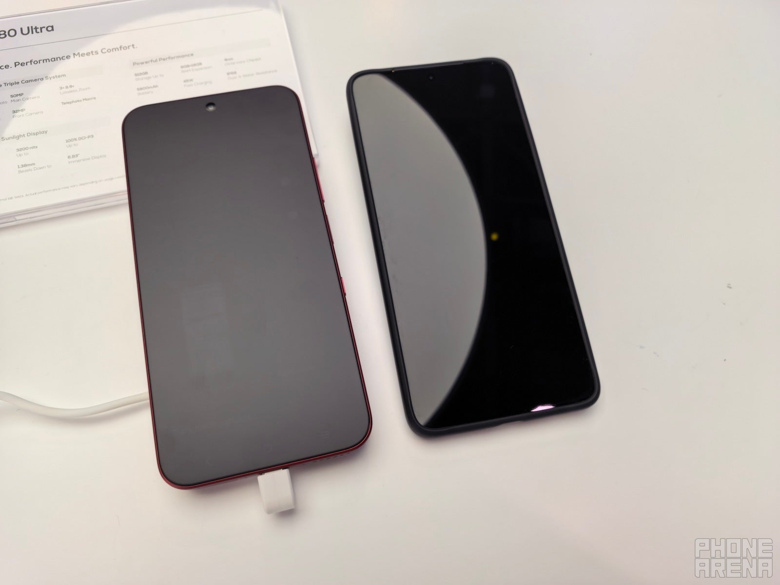 This is how matte the display is | Image by PhoneArena - Best of IFA 2026: the products that made me pause and explore
