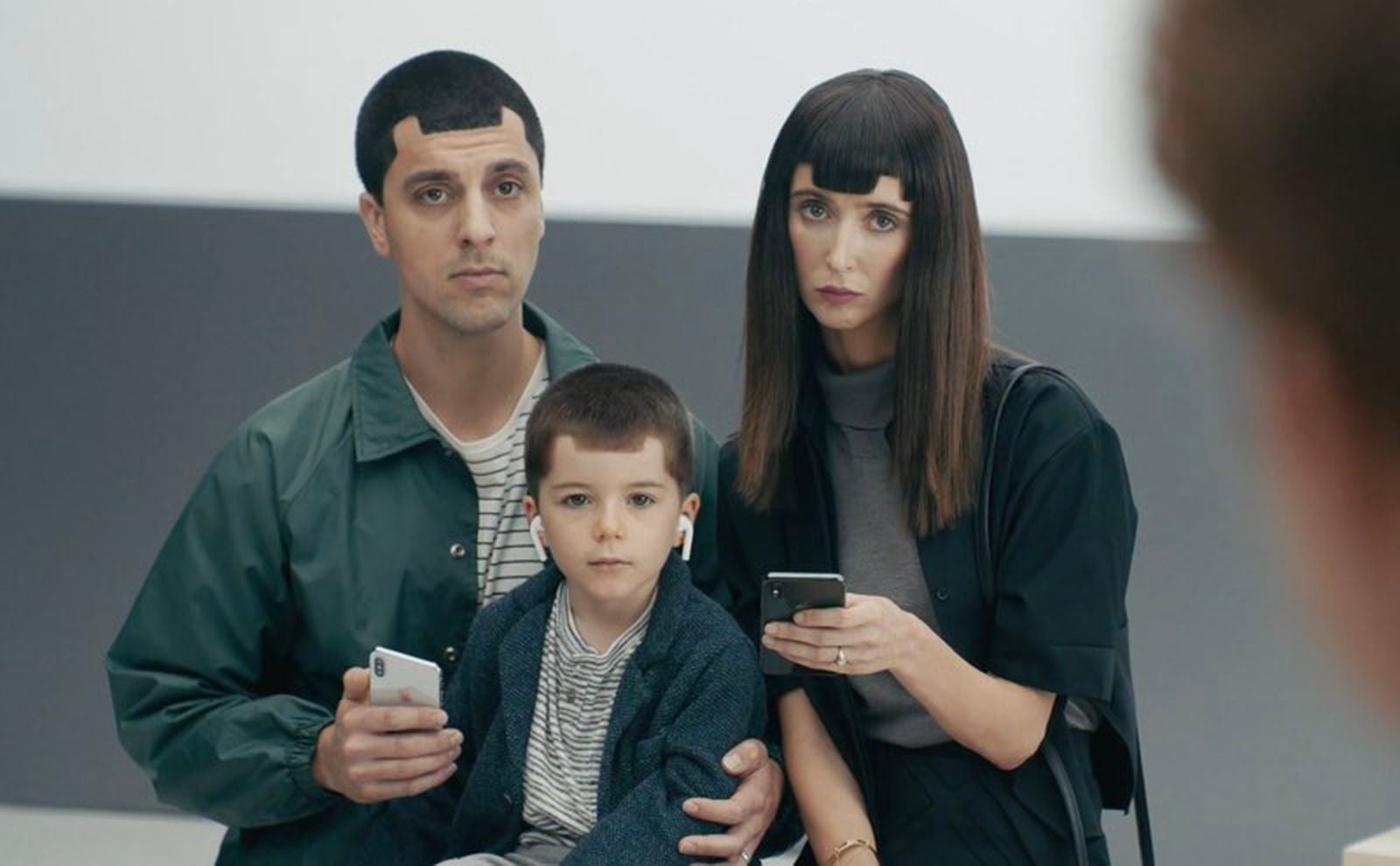 Samsung released a series of savage commercials back in 2017-2018, mocking the notch on Apple's iPhone X. | Image by Samsung - Samsung teasing Apple with a 'Welcome to Foldables' video hours before the iPhone Duo launch