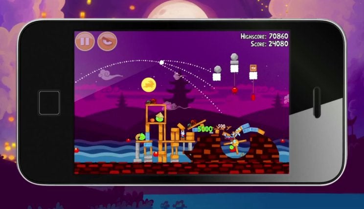 Angry Birds Moon Festival trailer leaks the iPhone 4S?