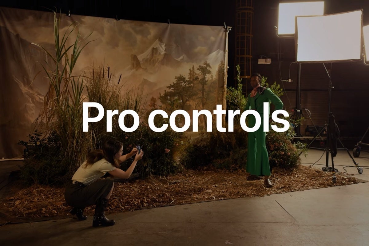 Pro controls on iPhone 18 Pro