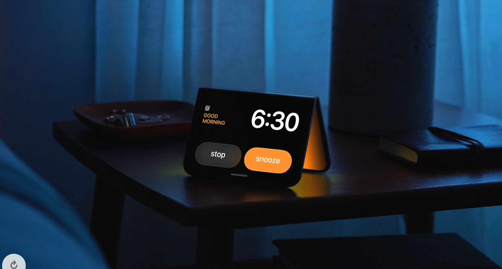 How would you like to use a $1,999 device as an alarm clock? | Image by Apple - iOS 27 arrives with a revamped Siri and special features for the iPhone Duo