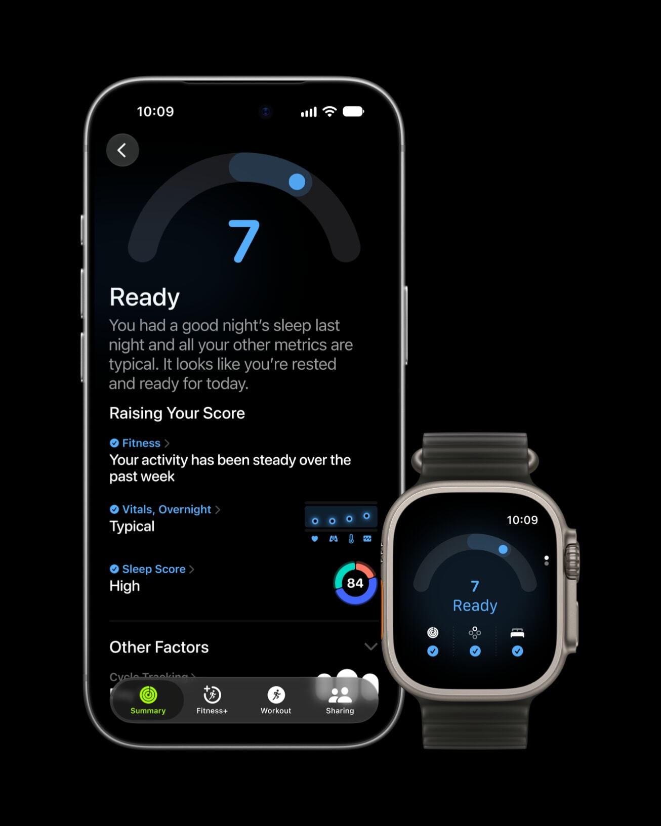 A good night sleep primes you for action. | Image by Apple - Apple Watch Ultra 4 brings Siri AI in a rugged armor