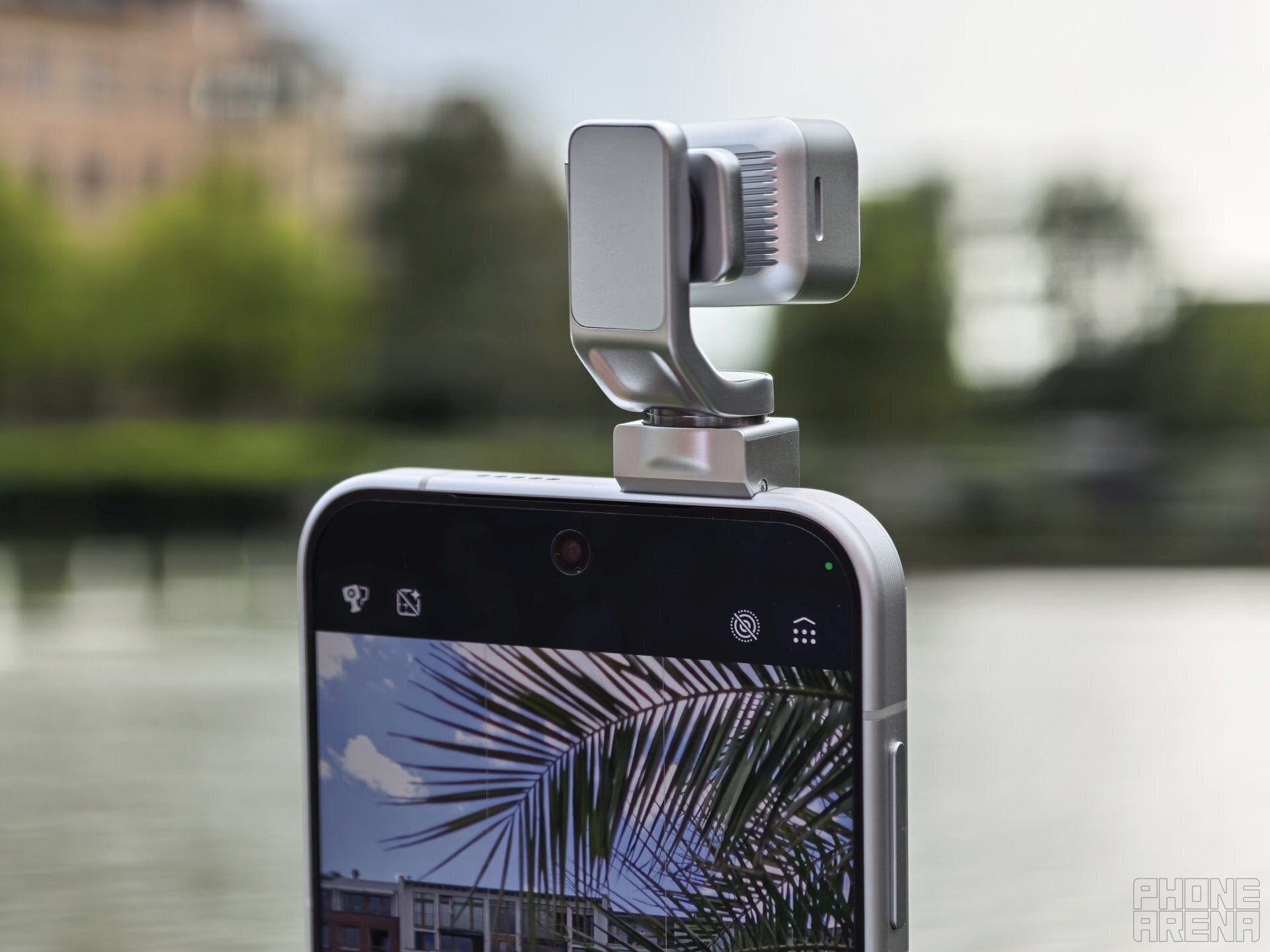 Robot Phone unlocks a ton of creative ways for capturing footage. | Image by PhoneArena - I didn't get the Robot Phone until I used it, now I'm a believer
