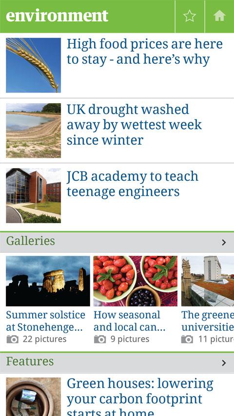 The Guardian releases officially awesome news app for Android