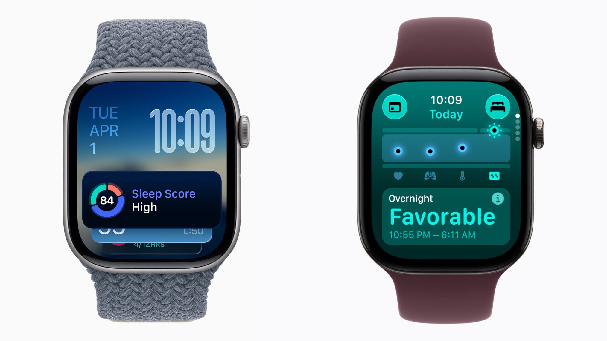 You can see the thinner bezel on the Series 11, compared to the Series 12. | Image by Apple - Apple Watch Series 12 comes with a surprising downgrade
