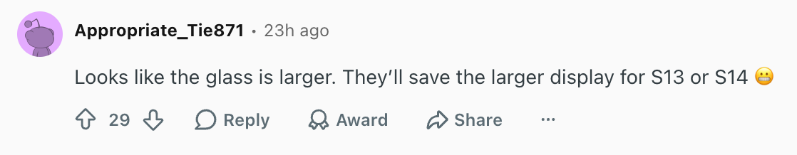 Redditors are already predicting some Apple Watch Series 13 improvements. | Image by Reddit (screenshot - Apple Watch Series 12 comes with a surprising downgrade