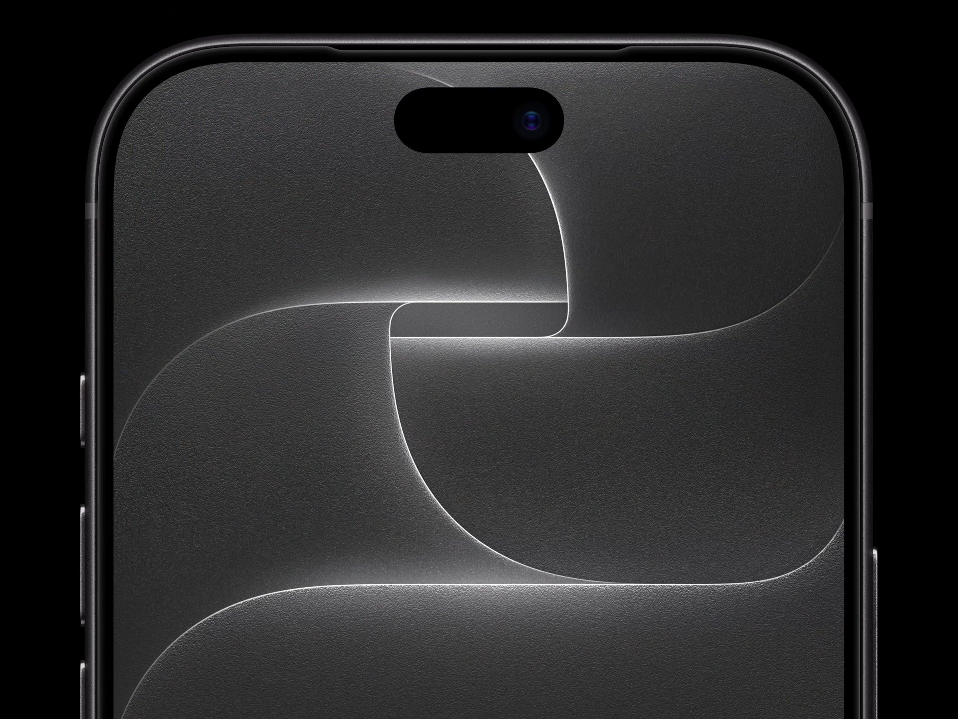 Black iPhone 18 Pro smaller Dynamic Island
