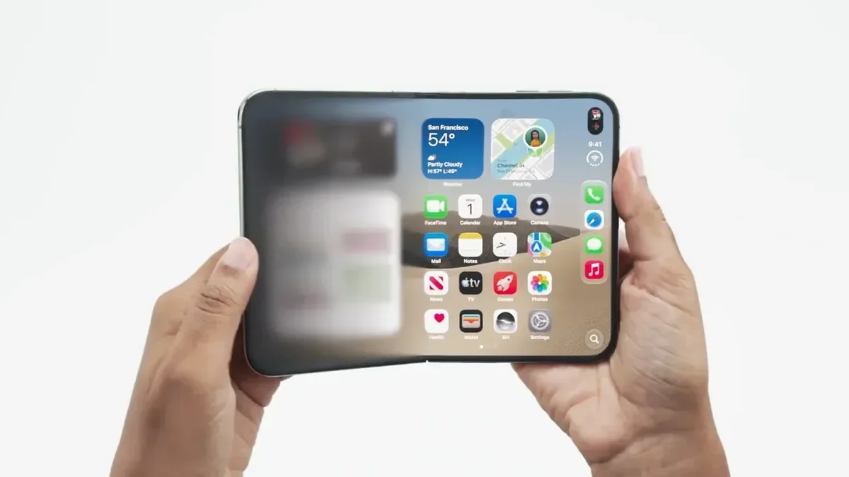 The iPhone Duo's display is made by Samsung and it's one of the most expensive parts of the phone. | Image by Apple - IMAX reacts to the iPhone Duo with a savage comment
