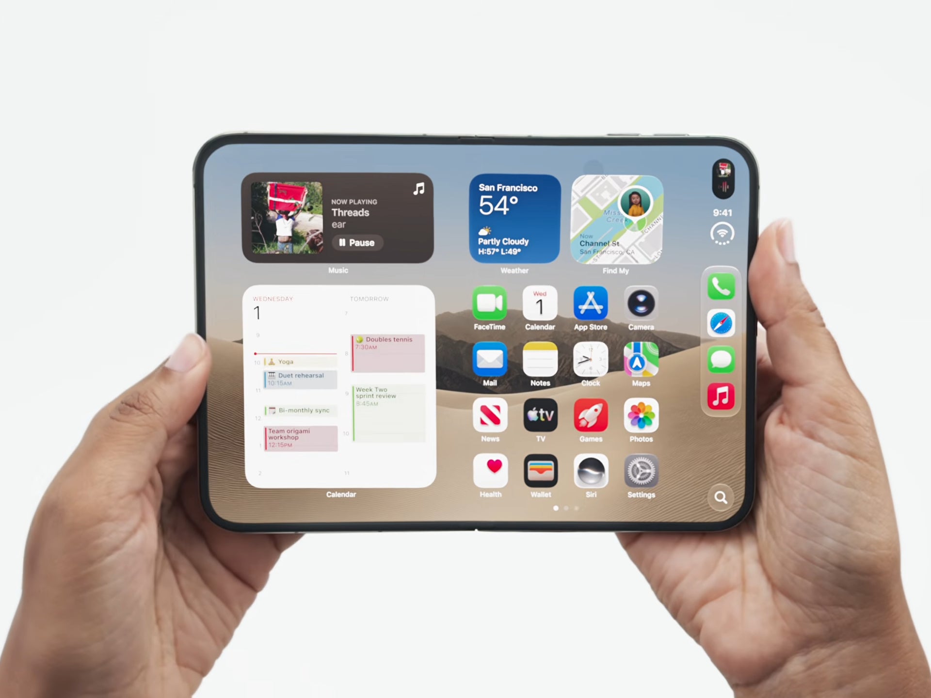 Using the iPhone Duo