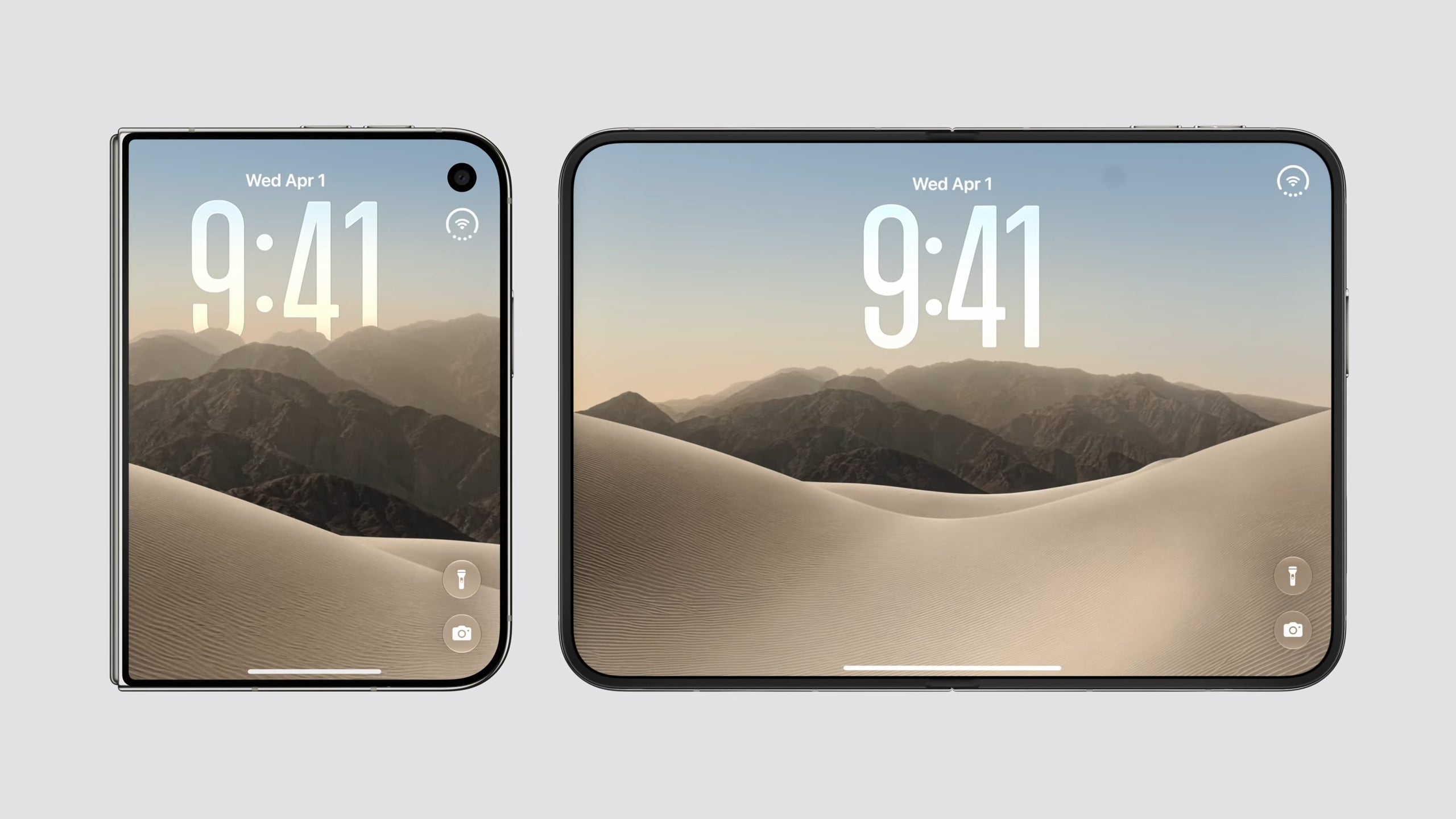 iPhone Duo folded and unfolded