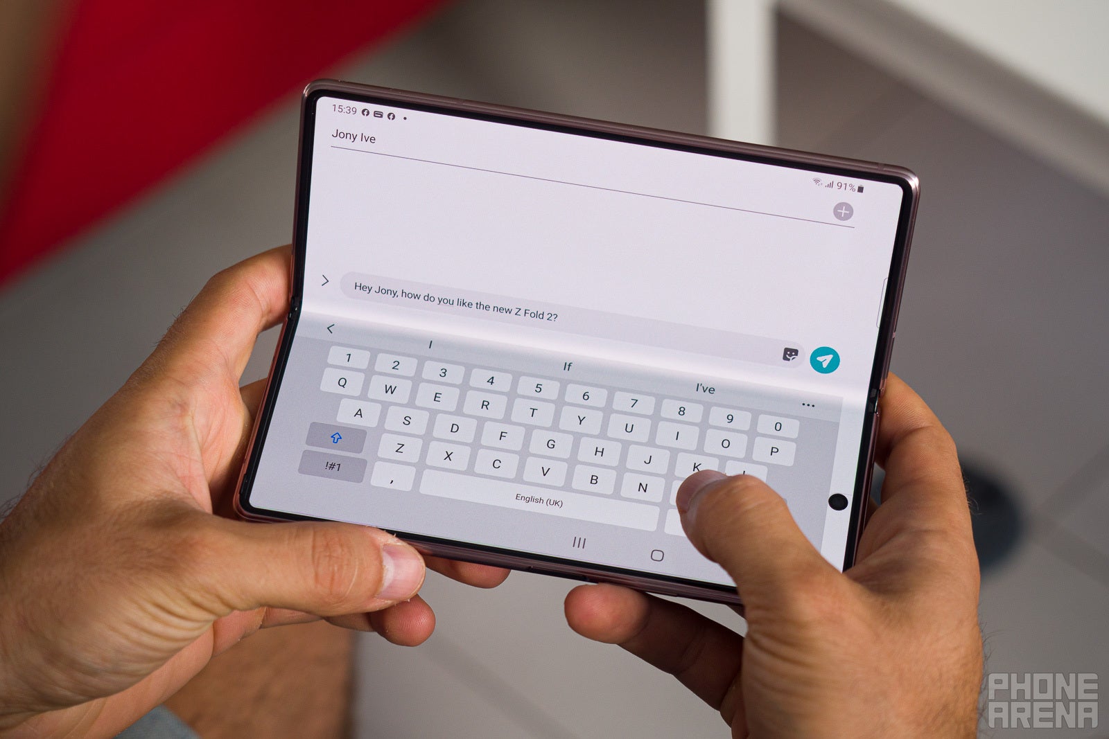 Even the second-gen Galaxy Z Fold 2 wasn't perfect. | Image by PhoneArena - iPhone Duo took a long time to launch, and you seem to know why