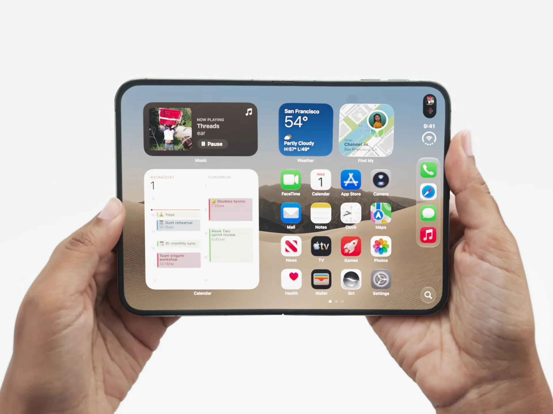 The new foldable is pretty funky. | Image by Apple - Apple gave me three reasons to skip the iPhone 18 Pro Max this year