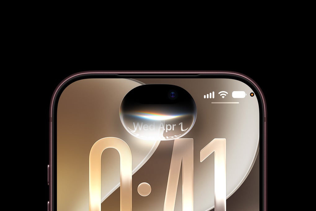 Close-up of an iPhone lock screen running iOS 27