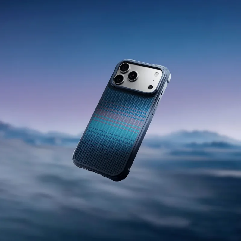 Pitaka Cairn 600D Black/Grey and Cairn Midnight cases for the iPhone 18 Pro Max.
