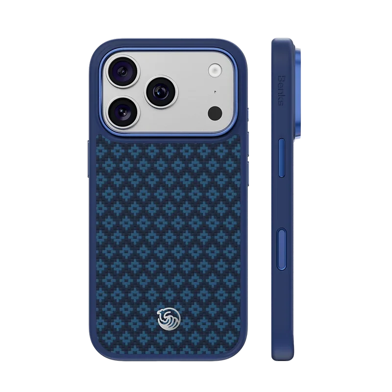 Benks ArmorGrid Pro Obsidian Black and Beyond Blue cases for the iPhone 18 Pro/Pro Max.