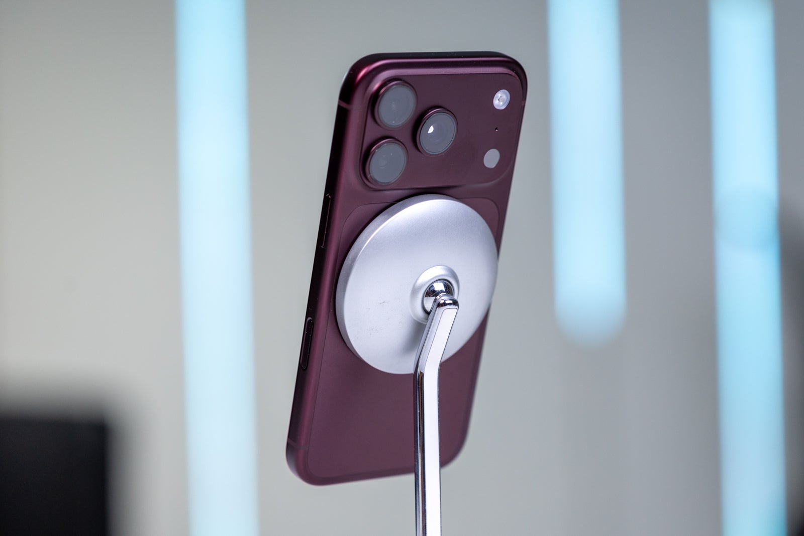 Image by PhoneArena - I love almost everything about the Burgundy iPhone 18 Pro &mdash; almost