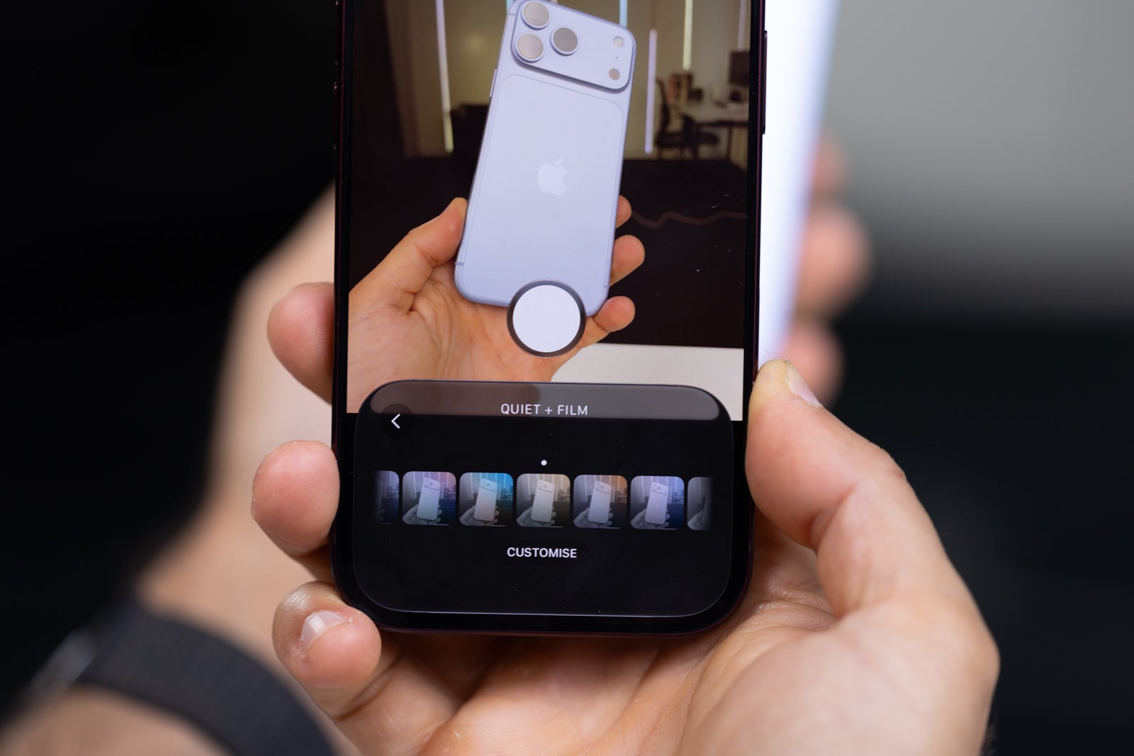 Image by PhoneArena - I love almost everything about the Burgundy iPhone 18 Pro &mdash; almost