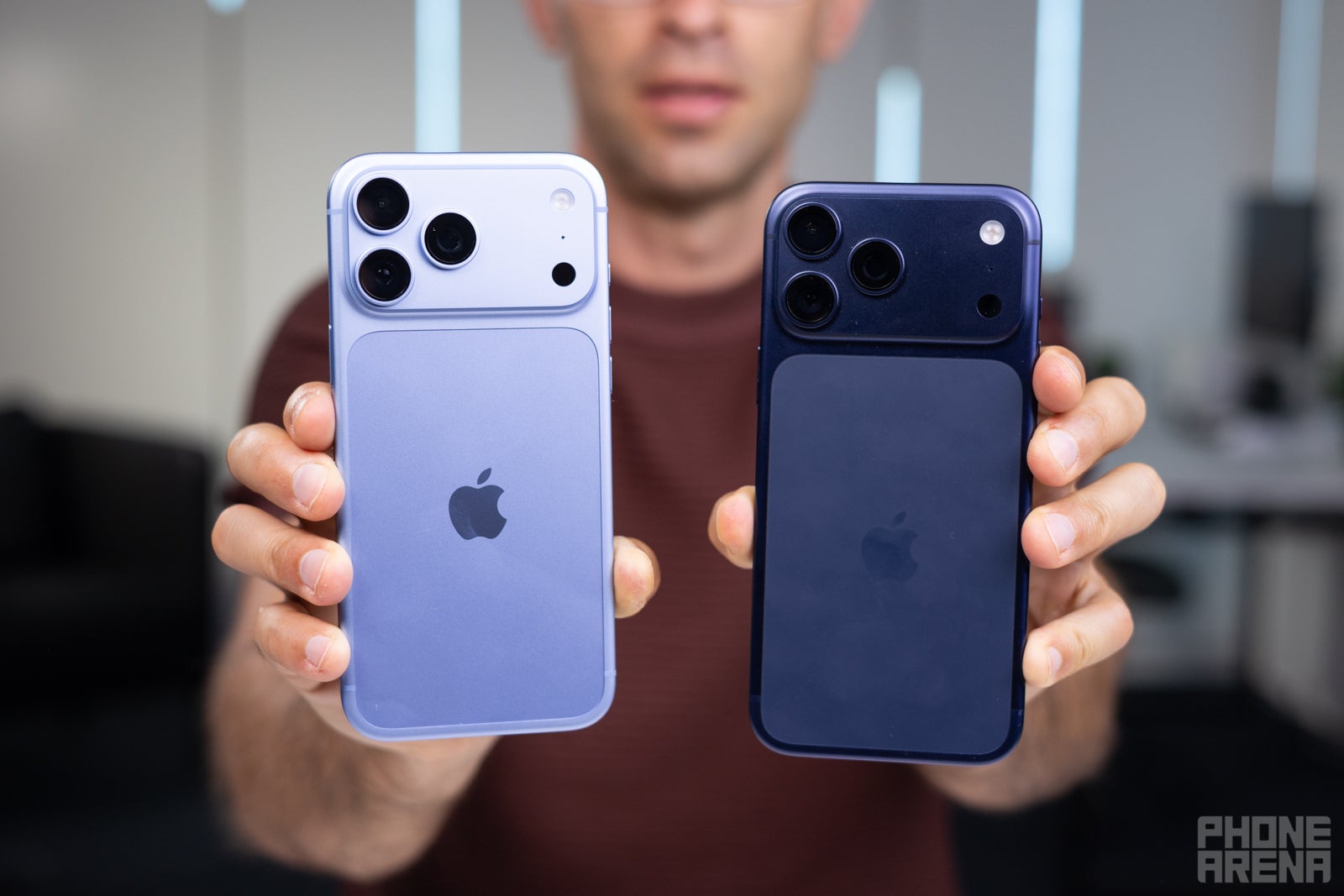 Image by PhoneArena - Apple's Glacier iPhone 18 Pro Max is a design masterpiece with one heavy flaw