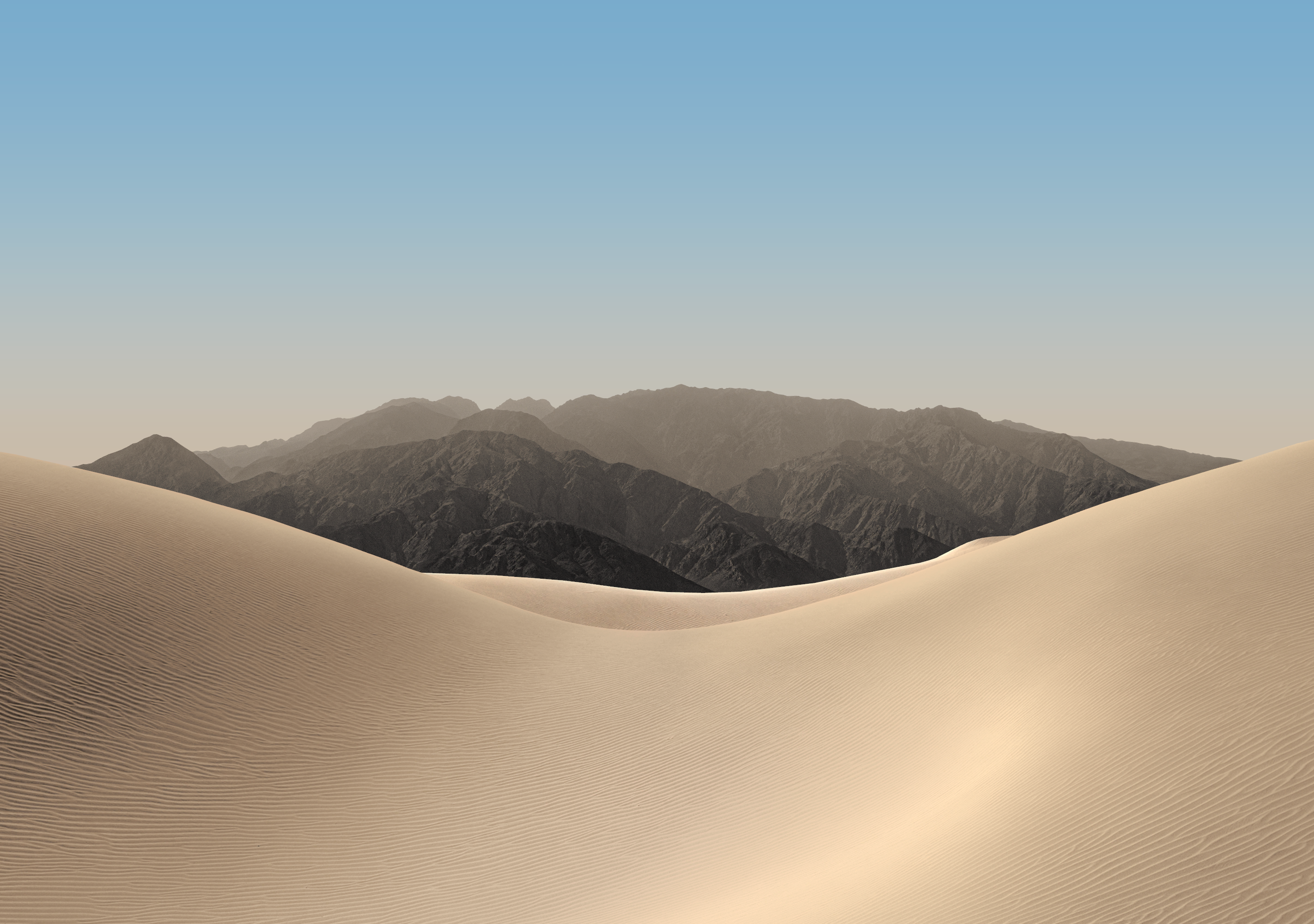 iPhone Duo light mode wallpaper 1. | Image by Apple - Download a taste of the iPhone Duo here