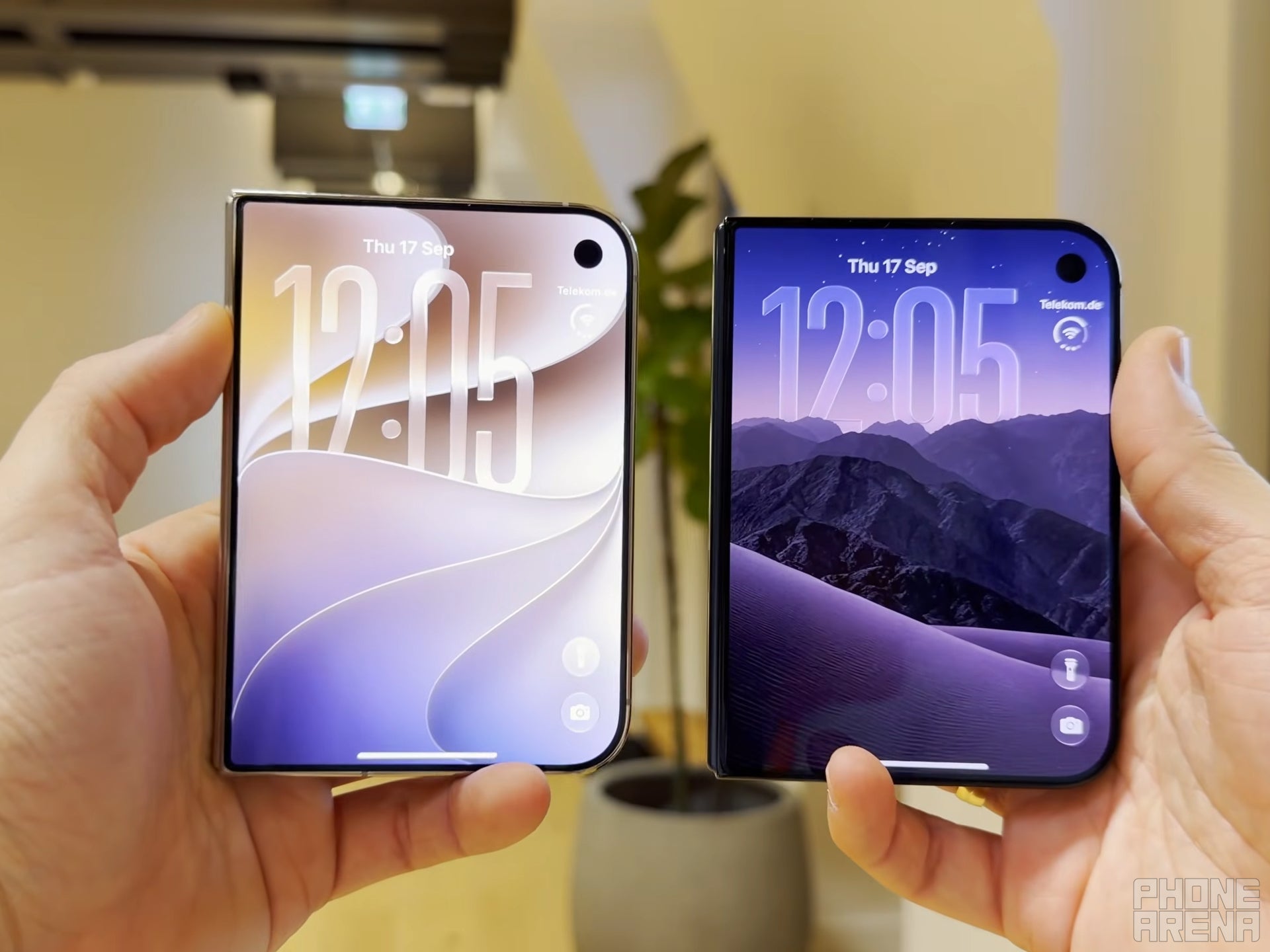 iPhone Duo folded
