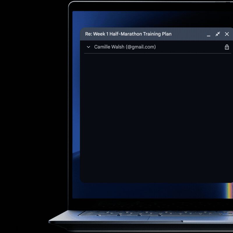 Rambler cleans up a spoken stream of thought into organized, formatted writing. | Image by Google - Googlebook is finally here, the laptop your Pixel or Android phone has been waiting for