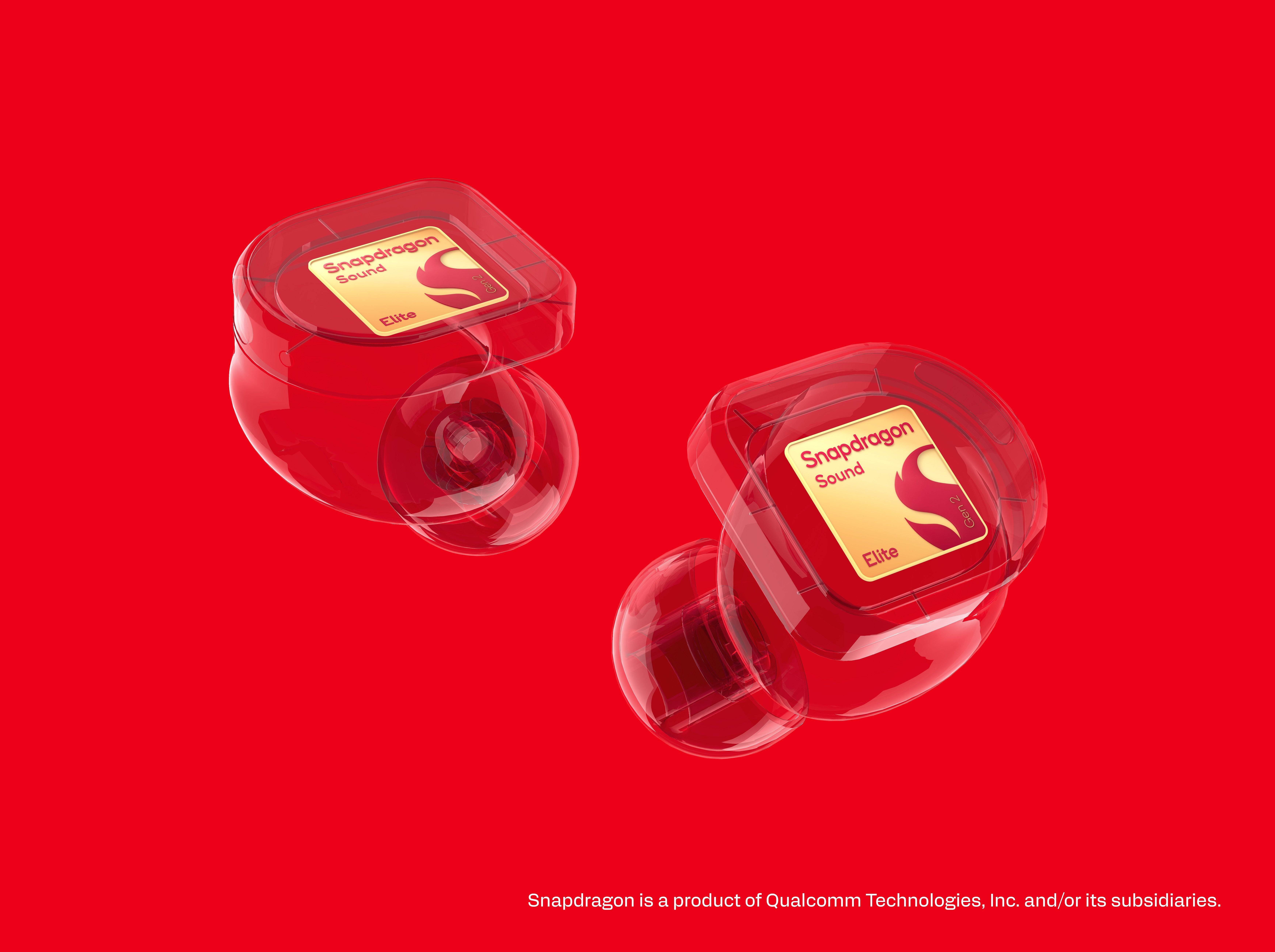 The new chip will end up in more than just earbuds. | Image by Qualcomm - Snapdragon Sound Elite Gen 2 kicks off a new age for earbuds and other audio wearables