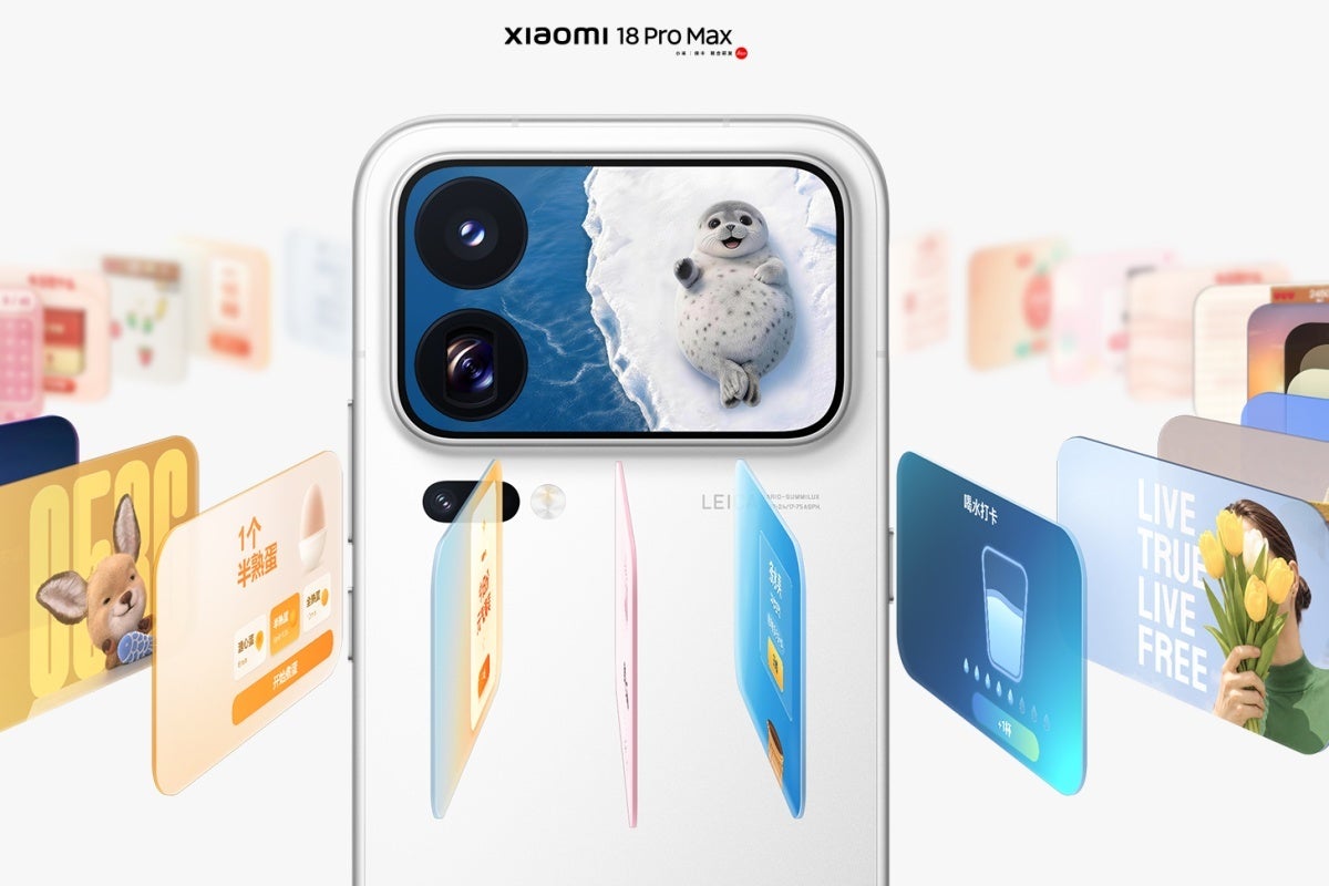 Xiaomi 18 Pro Max secondary screen