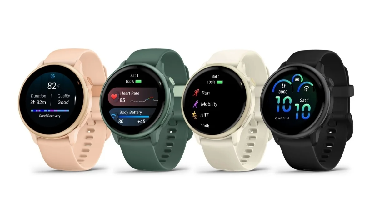 Garmin watches.