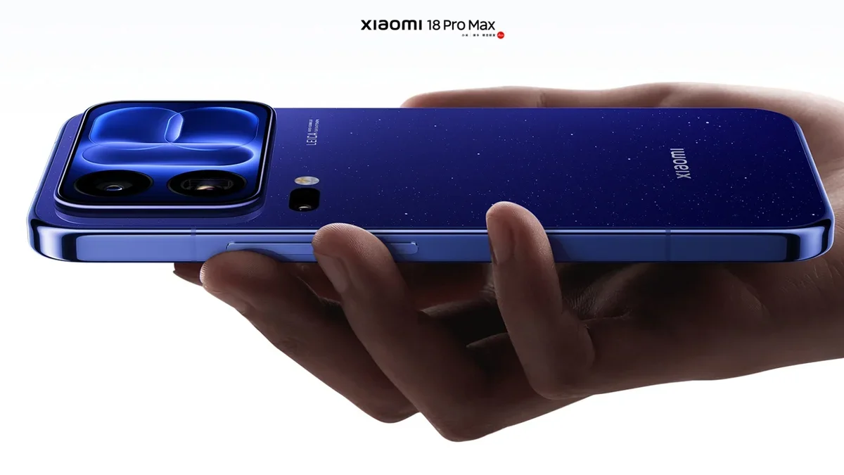 The Xiaomi 18 Pro Max galaxy blue variant crushes it. | Image by Xiaomi - This red phone is the best-looking I've seen all year (and it's not Apple or Samsung)