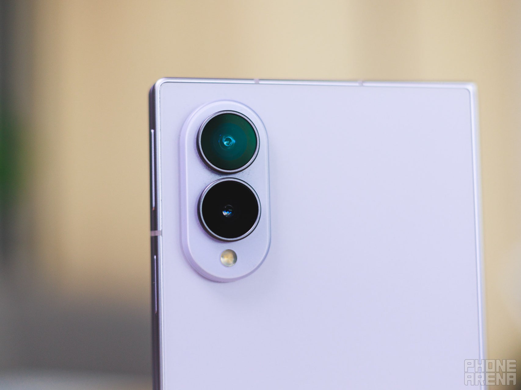 White Samsung Galaxy Z Fold 8 rear