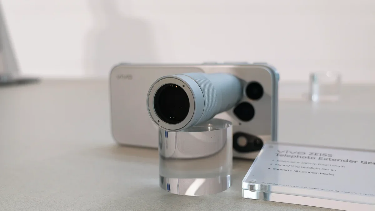 The Vivo X500 is the latest to hop on the camera kit train. | Image by PhoneArena - Even the iPhone 18 Pro Max can't snap the moon as clearly as this upcoming flagship