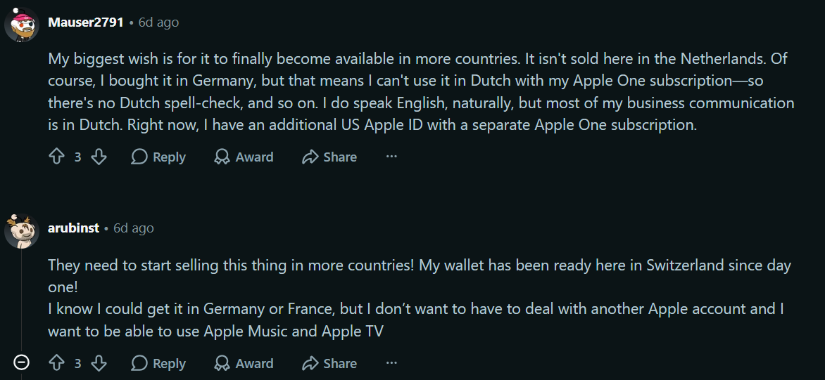 Some people are waiting for a chance to buy the Apple Vision Pro. | Image by Reddit - I knew the Apple Vision Pro situation was bad but I didn&rsquo;t know it was this bad