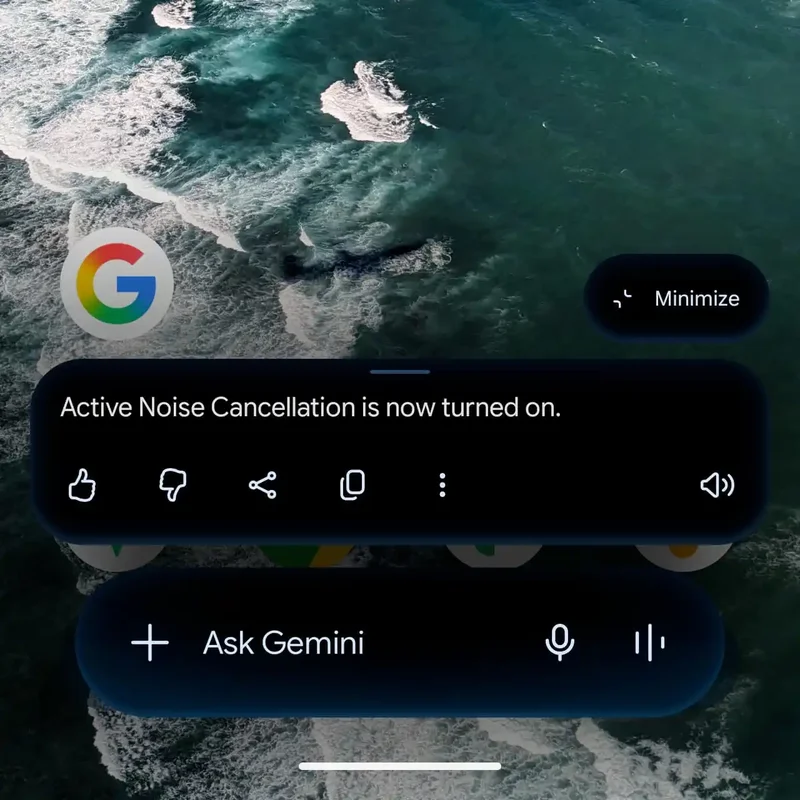 The new feature in action.