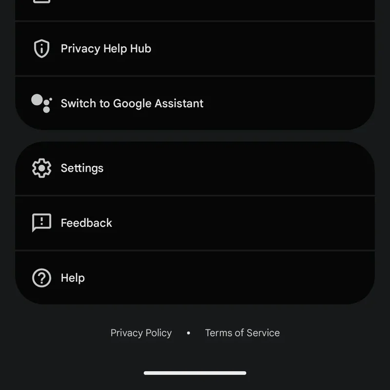 This option is missing from Google app 17.60 stable and 17.62 beta.